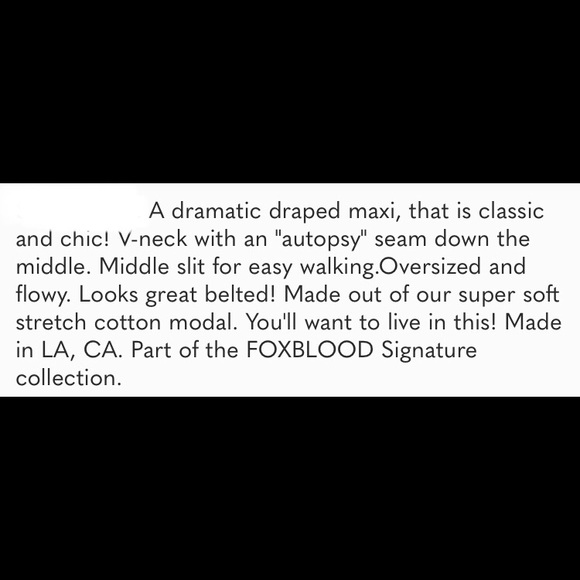 Foxblood Autopsy Maxi Dress - Picture 10 of 10